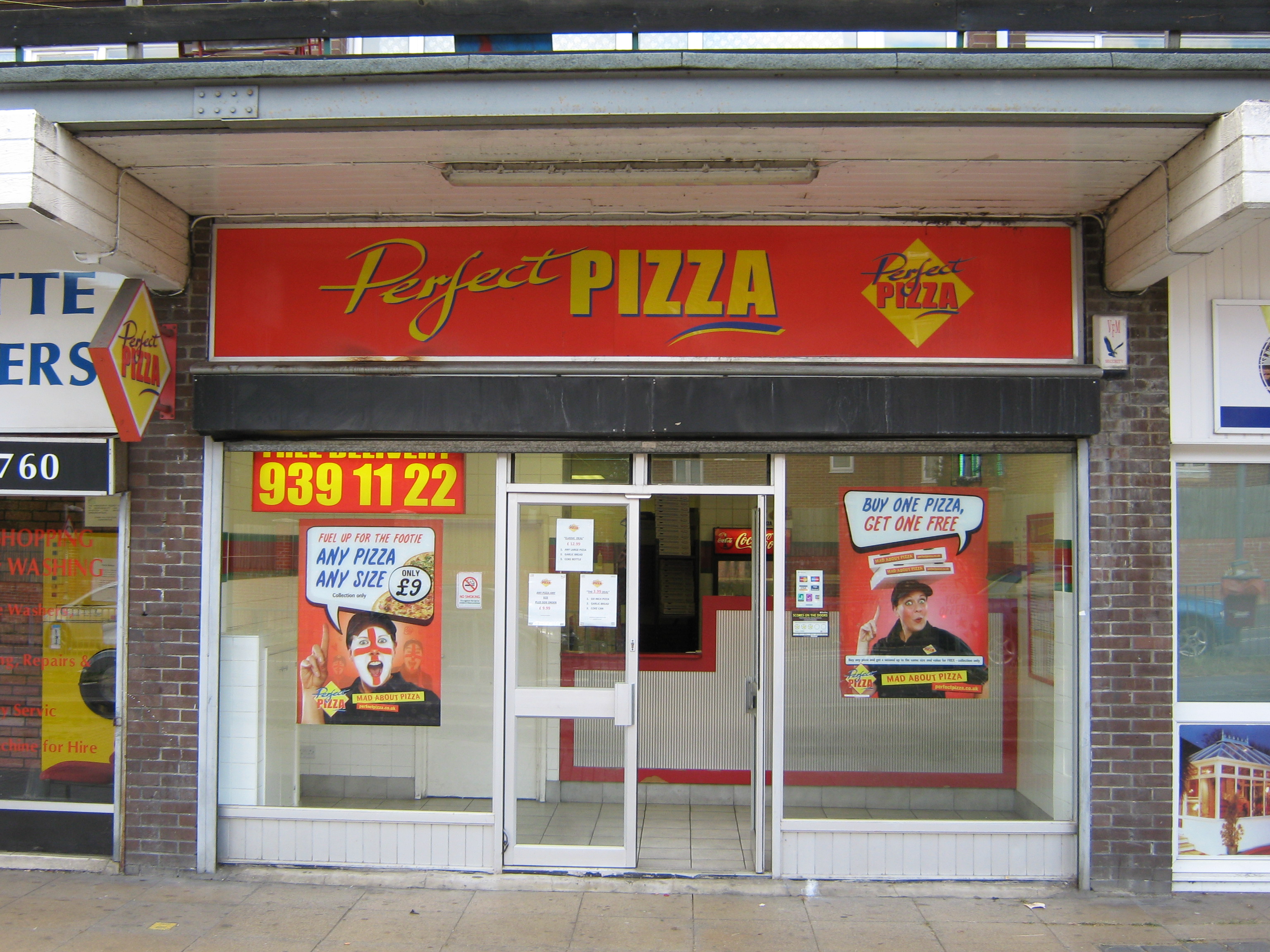 Perfect Pizza Reading Takeaway opening times and reviews