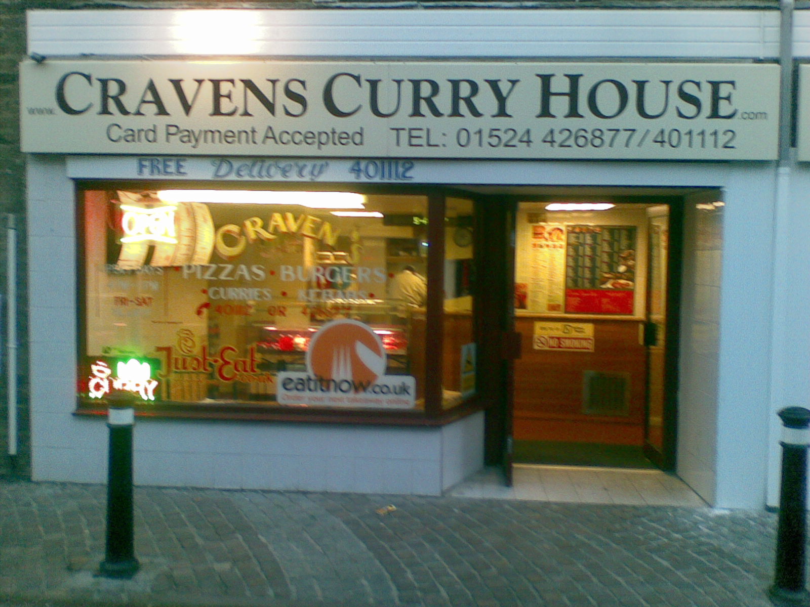 Craven Curry House Fast Food Indian Curries Italian Food ...
