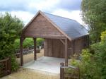 Custom Timber Buildings Shop in Higher Halstock Leigh, Yeovil