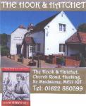 Hook and Hatchet Pub in Hucking, Maidstone Kent