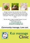 Koi Massage Clinic Health and beauty in Easton, Bristol