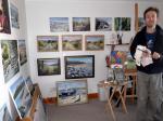 Landscape Artist Paintings of Wales by Chris Chalk Shop in Cilgerran