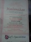 Malonchoo Restaurant in Newton le Willows
